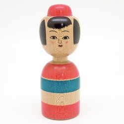 木地山系　三春文雄　治一型アレンジこけし②