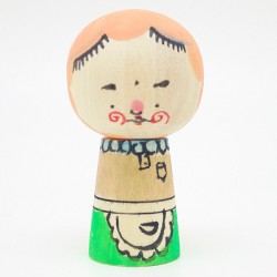中ノ沢系　野矢里志　チビオトンこけし
