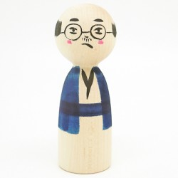 お父さんこけし　津軽系　長谷川優志