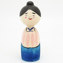 お母さんこけし　津軽系　長谷川優志